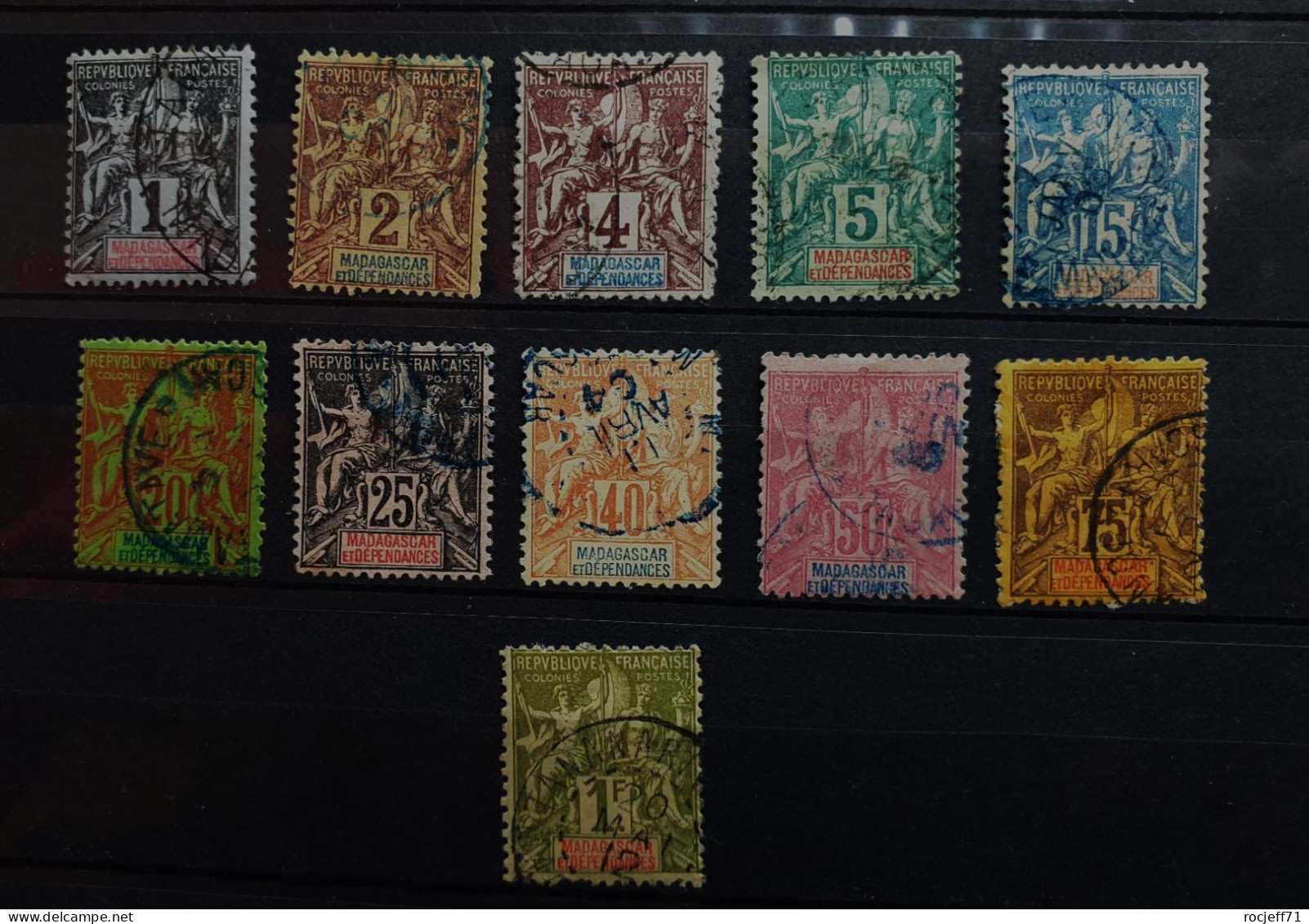 04 - 24 - Madagascar - Entre N°28 Et N° 41 Oblitéré - Used Stamps