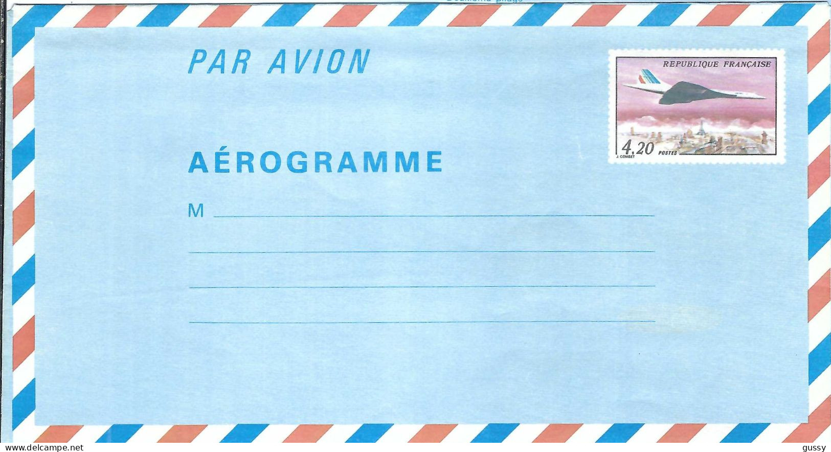 FRANCE Ca.1970: Aérogramme Entier De 4,20F Neuf - 1960-.... Nuovi