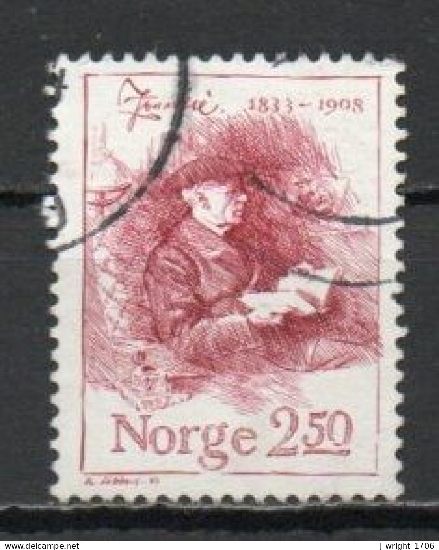 Norway, 1983, Jonas Lie, 2.50kr, USED - Gebruikt