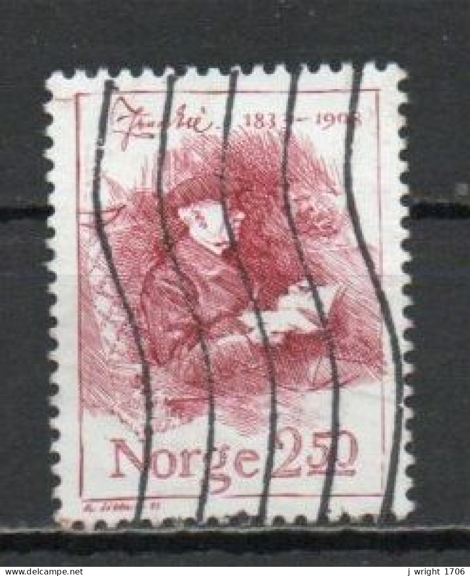 Norway, 1983, Jonas Lie, 2.50kr, USED - Used Stamps