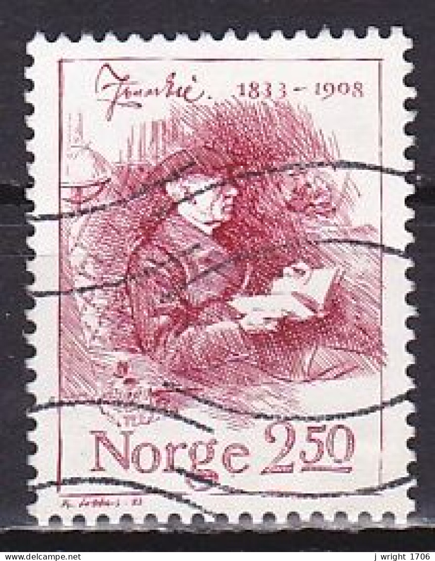 Norway, 1983, Jonas Lie, 2.50kr, USED - Gebraucht