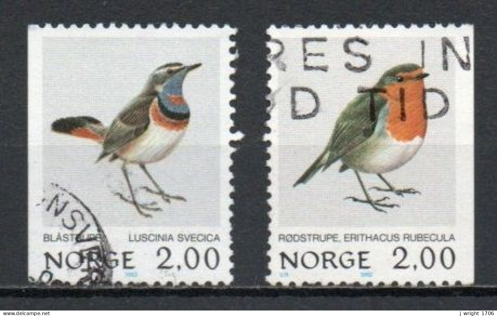 Norway, 1982, Birds, Set, USED - Oblitérés