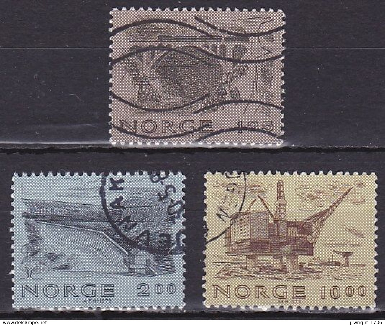 Norway, 1979, Norwegian Engineering, Set, USED - Gebraucht