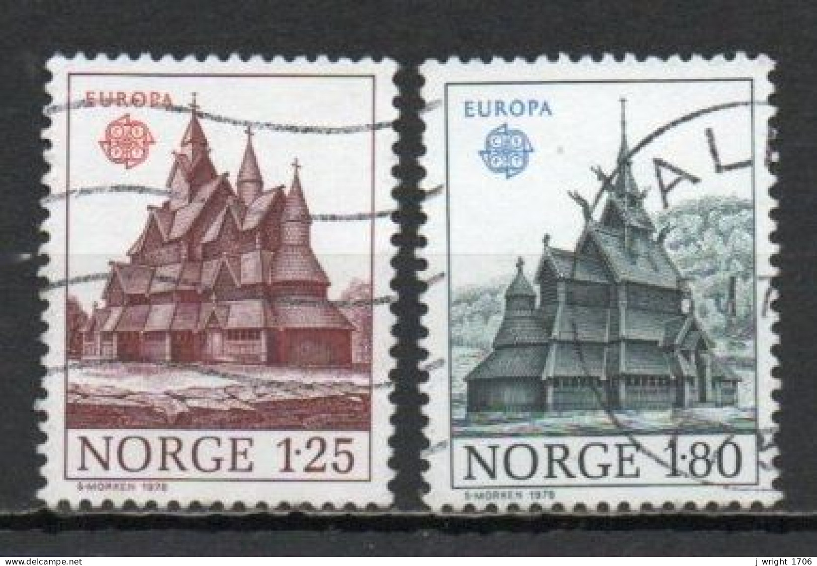 Norway, 1978, Europa CEPT, Set, USED - Gebruikt