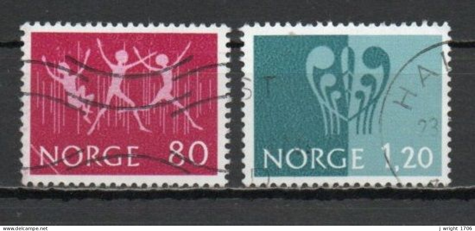 Norway, 1972, Youth & Leisure, Set, USED - Used Stamps