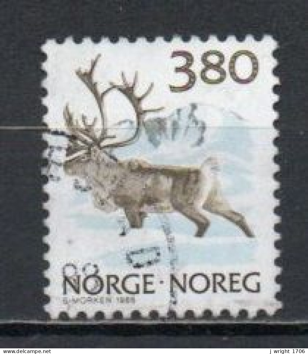 Norway, 1988, Wildlife/Reindeer, 3.80Kr, USED - Gebruikt