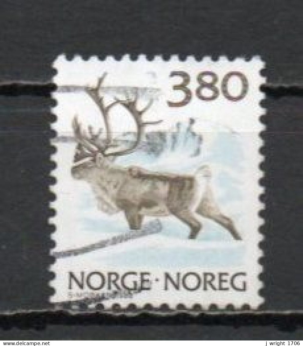 Norway, 1988, Wildlife/Reindeer, 3.80Kr, USED - Gebruikt