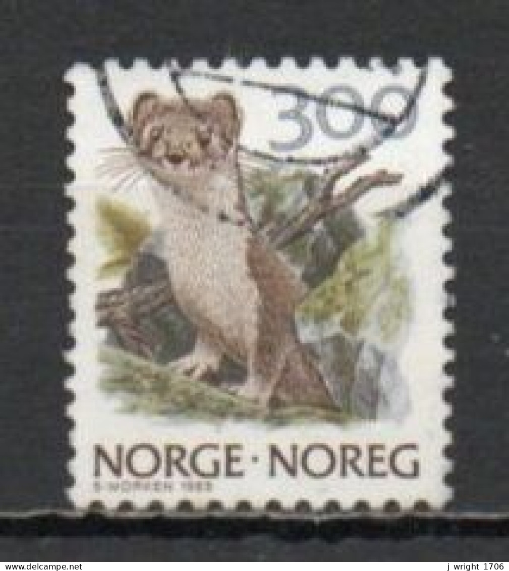 Norway, 1989, Wildlife/Stoat, 3.00Kr, USED - Used Stamps