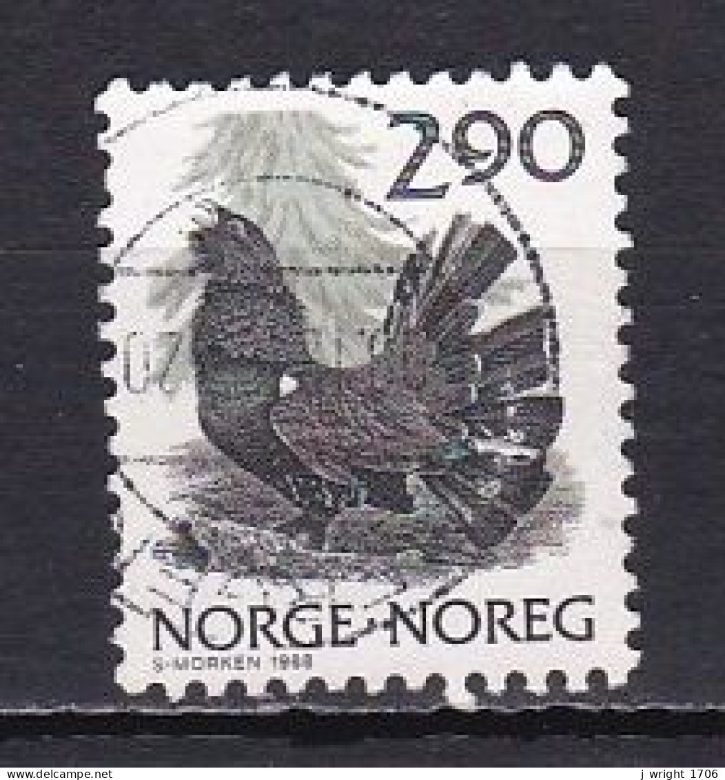 Norway, 1988, Wildlife/Capercaillie, 2.90Kr, USED - Gebraucht