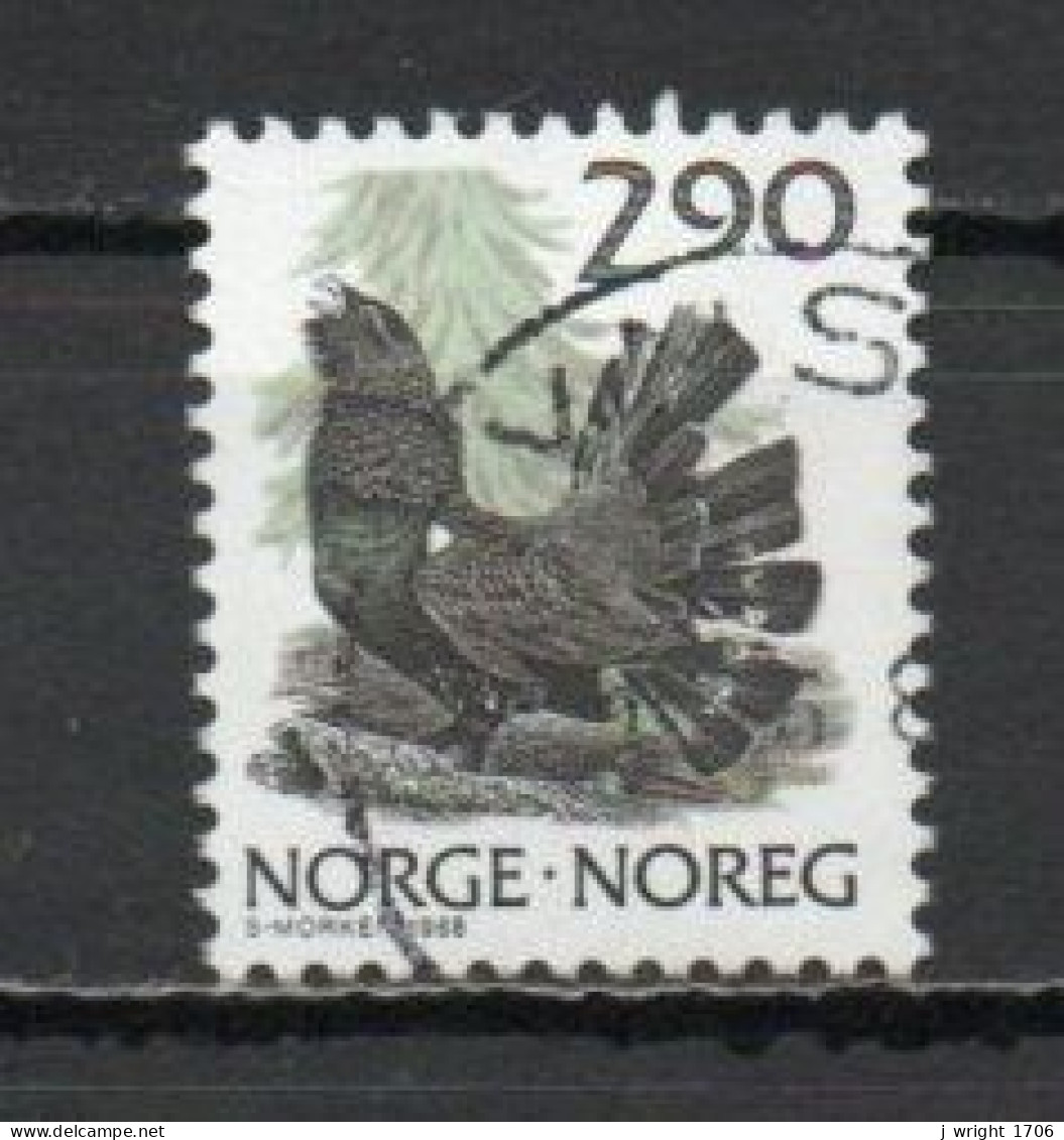 Norway, 1988, Wildlife/Capercaillie, 2.90Kr, USED - Gebraucht