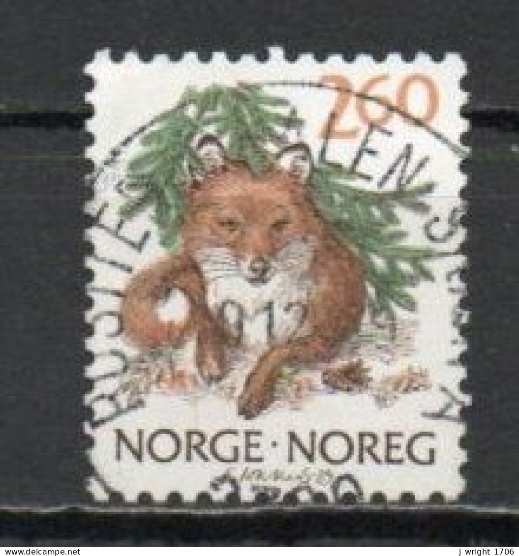 Norway, 1989, Wildlife/Red Fox, 2.60Kr, USED - Gebraucht