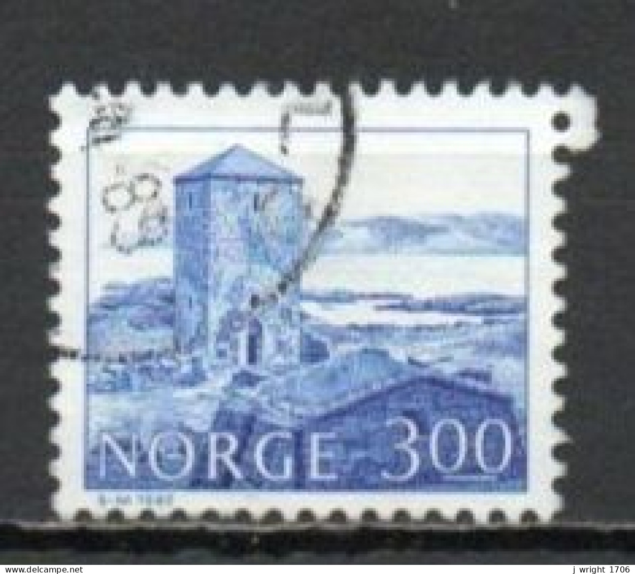 Norway, 1982, Buildings/Selje Monastery Ruins, 3.00Kr, USED - Gebraucht