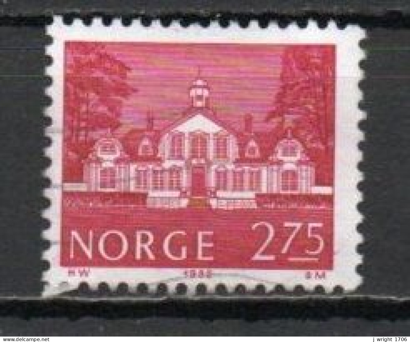 Norway, 1982, Buildings/Damsgard, 2.75Kr, USED - Usados