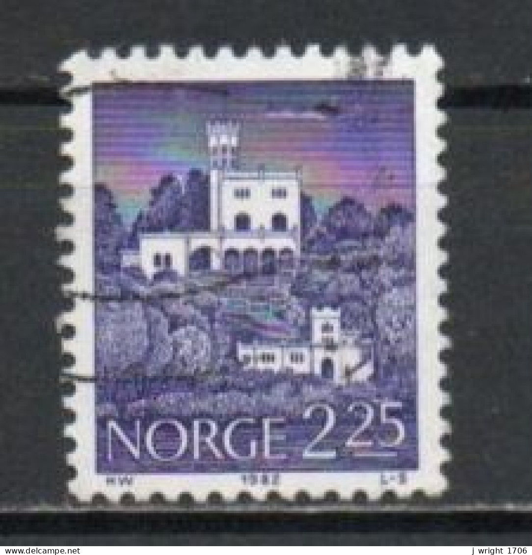 Norway, 1982, Buildings/Oscarshall, 2.25Kr, USED - Used Stamps