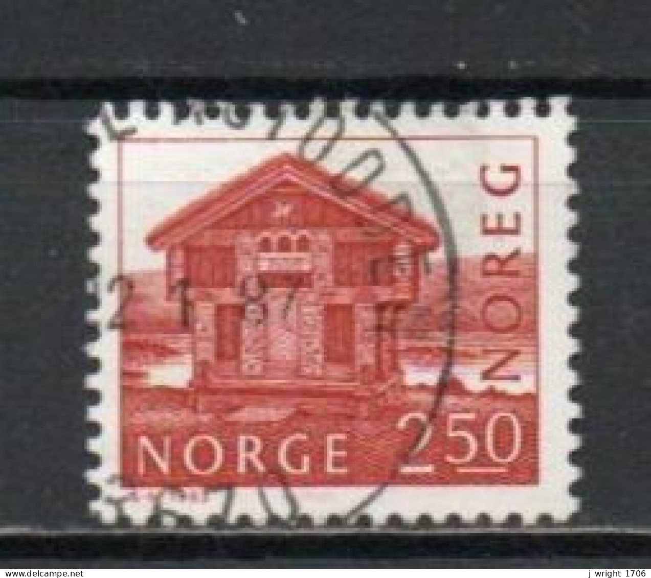 Norway, 1983, Buildings/Breilandsloftet, 2.50Kr, USED - Oblitérés