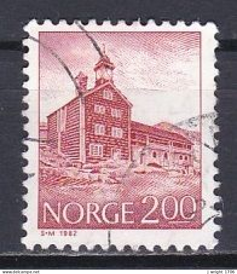 Norway, 1982, Buildings/Tofte Royal Estate, 2.00Kr, USED - Usados