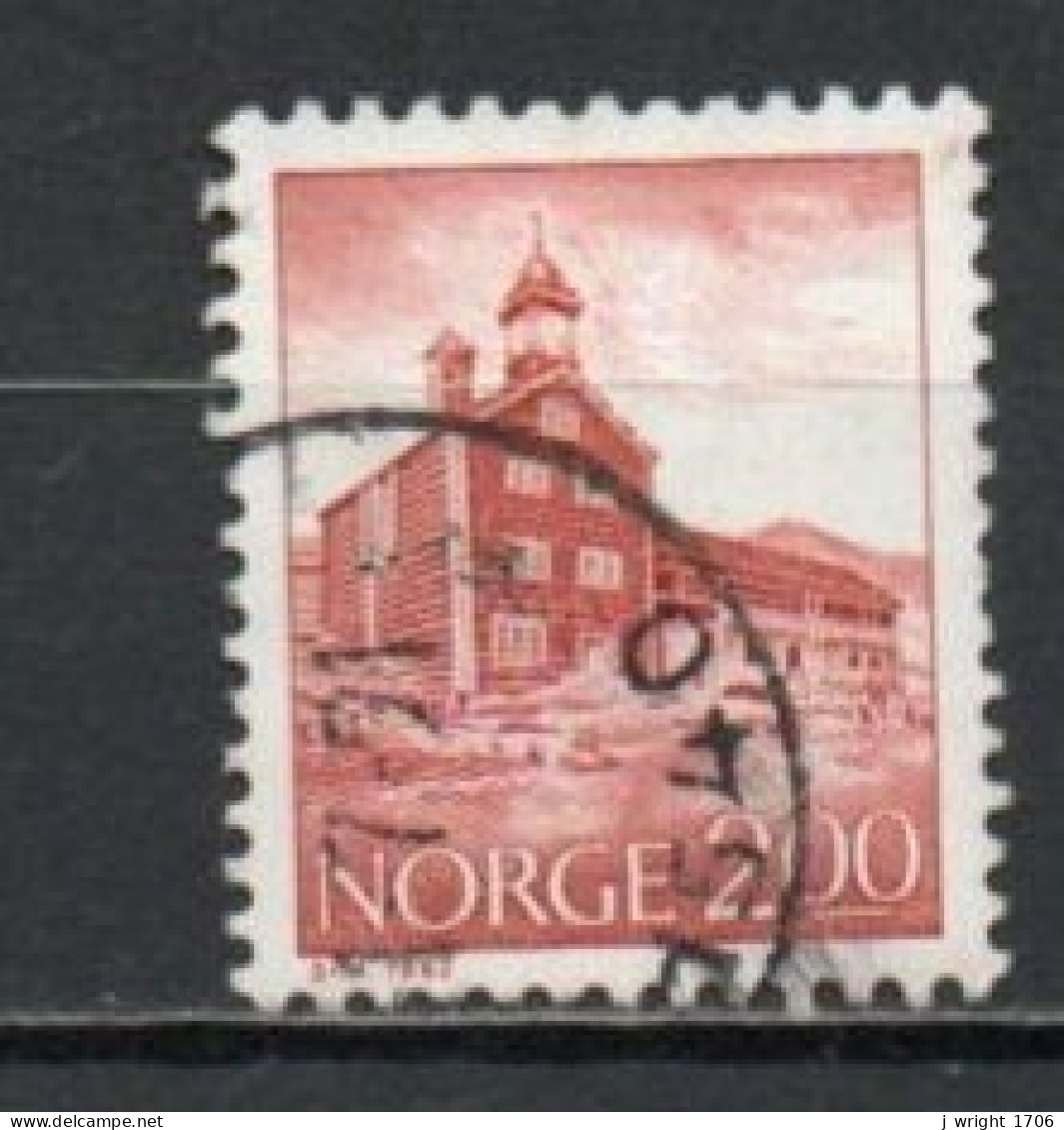 Norway, 1982, Buildings/Tofte Royal Estate, 2.00Kr, USED - Gebraucht