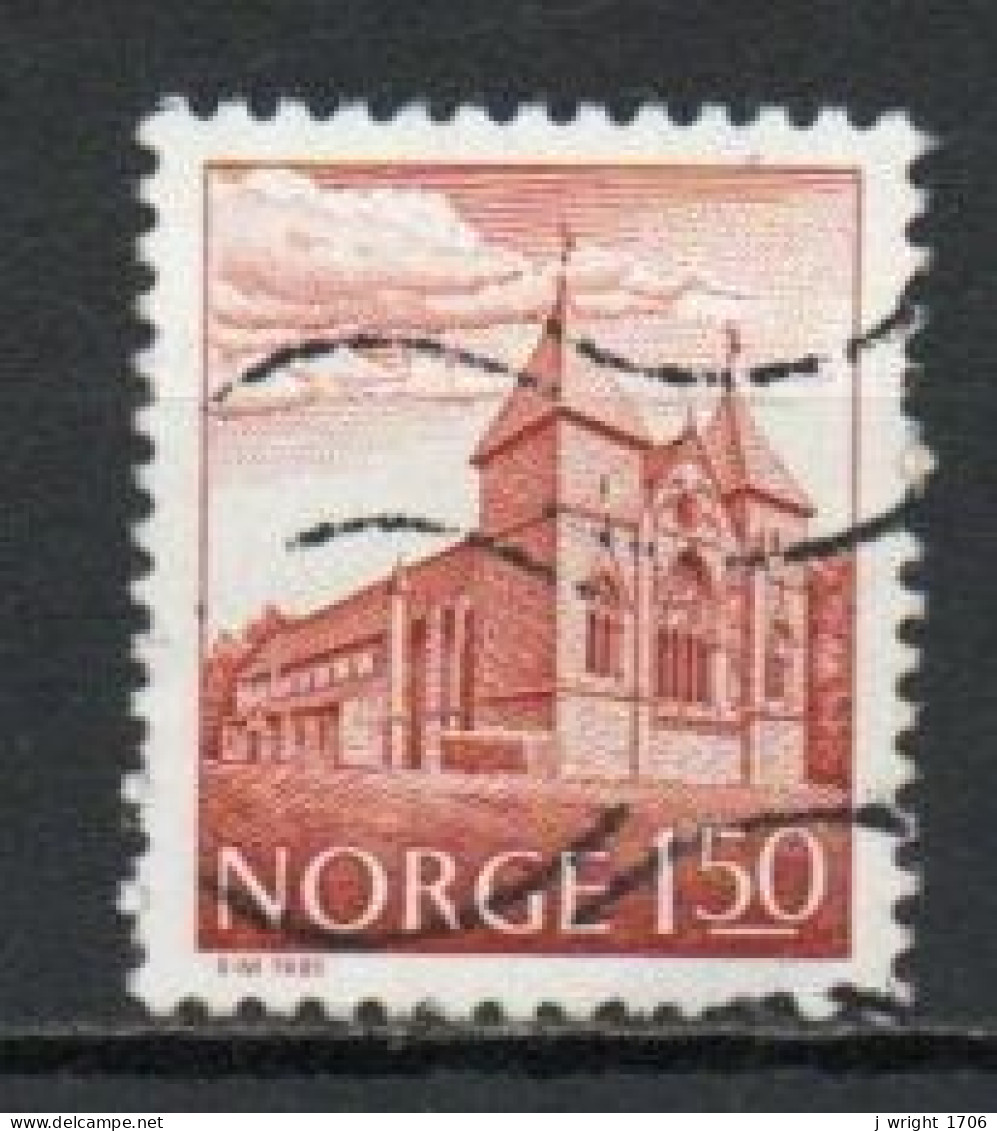 Norway, 1981, Buildings/Stavanger Cathedral, 1.50Kr, USED - Gebraucht