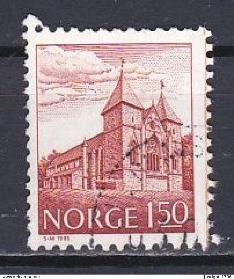 Norway, 1981, Buildings/Stavanger Cathedral, 1.50Kr, USED - Oblitérés