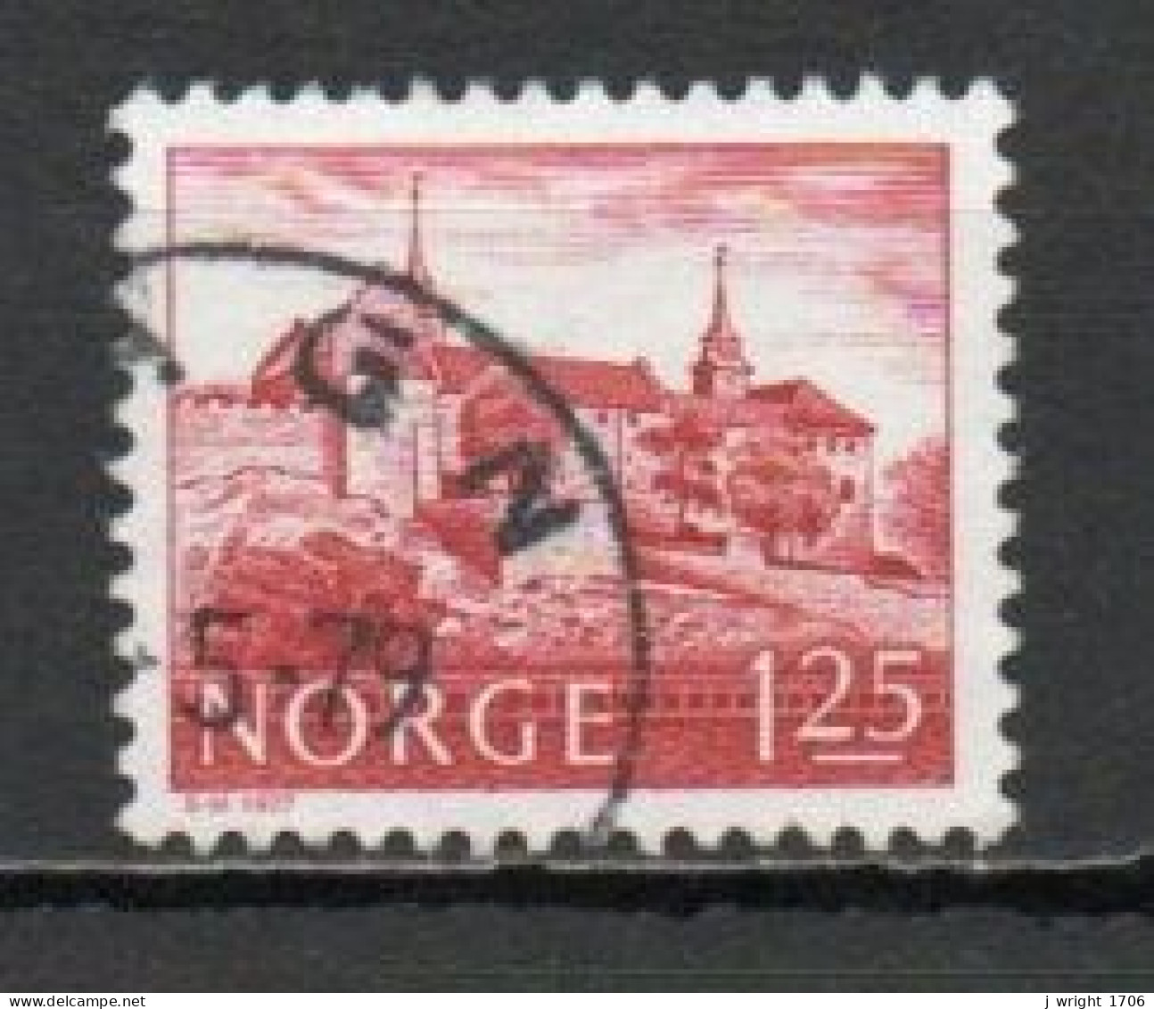 Norway, 1977, Buildings/Akershus Castle, 1.25Kr, USED - Gebruikt