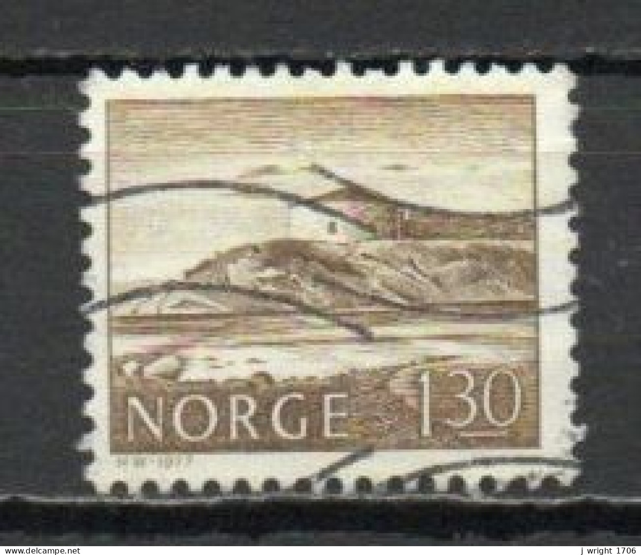 Norway, 1977, Buildings/Steinviksholm Fortress,, 1.30Kr, USED - Oblitérés