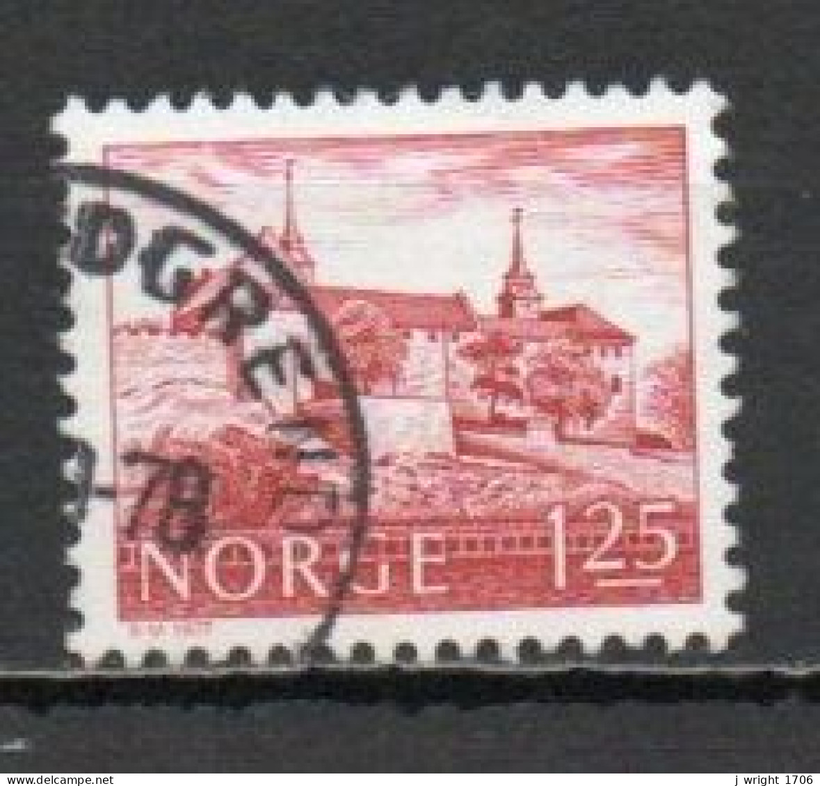 Norway, 1977, Buildings/Akershus Castle, 1.25Kr, USED - Usados