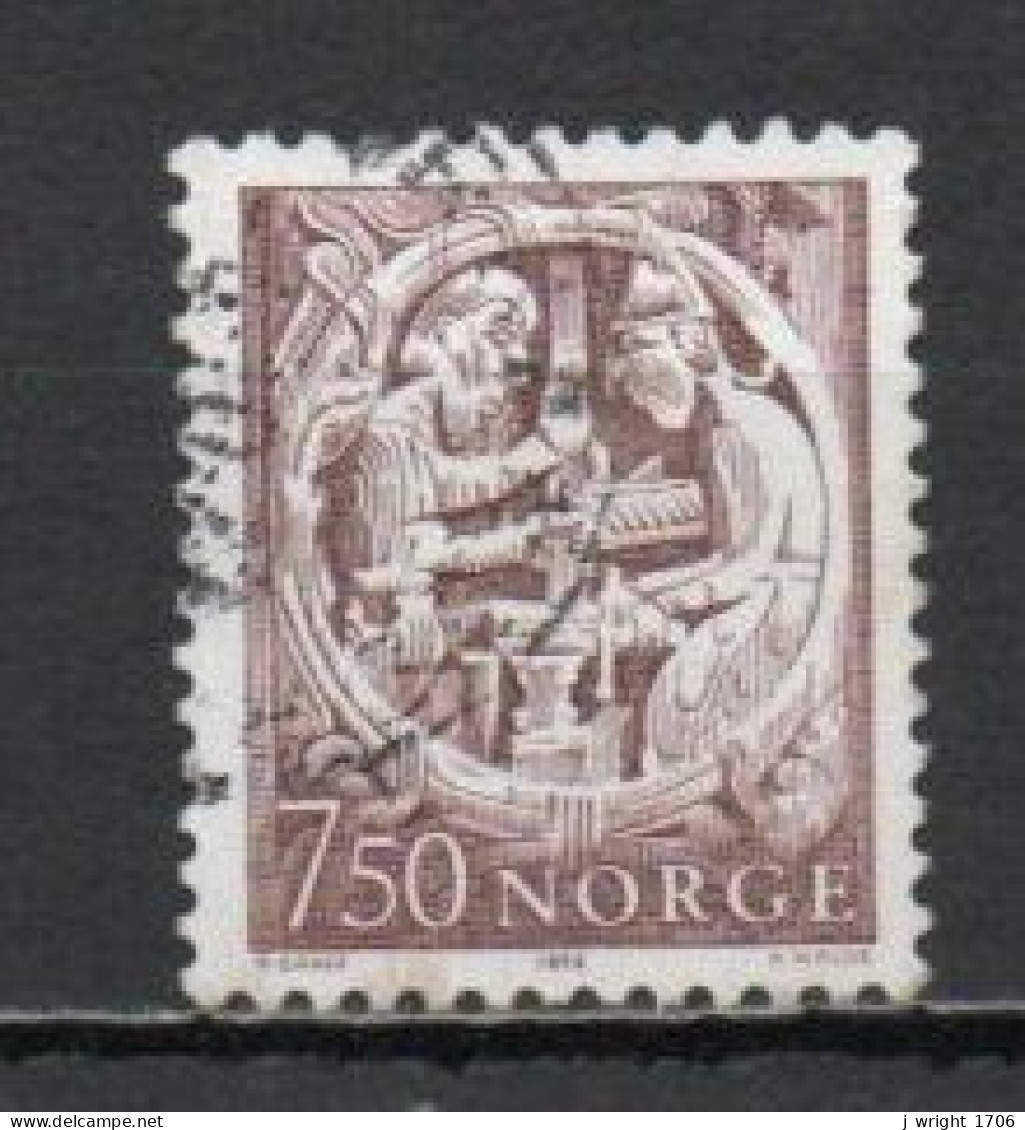 Norway, 1975, Sigurd The Dragon Slayer & Regin, 7.50kr, USED - Gebruikt