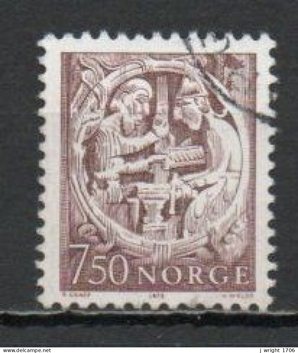 Norway, 1975, Sigurd The Dragon Slayer & Regin, 7.50kr, USED - Gebruikt