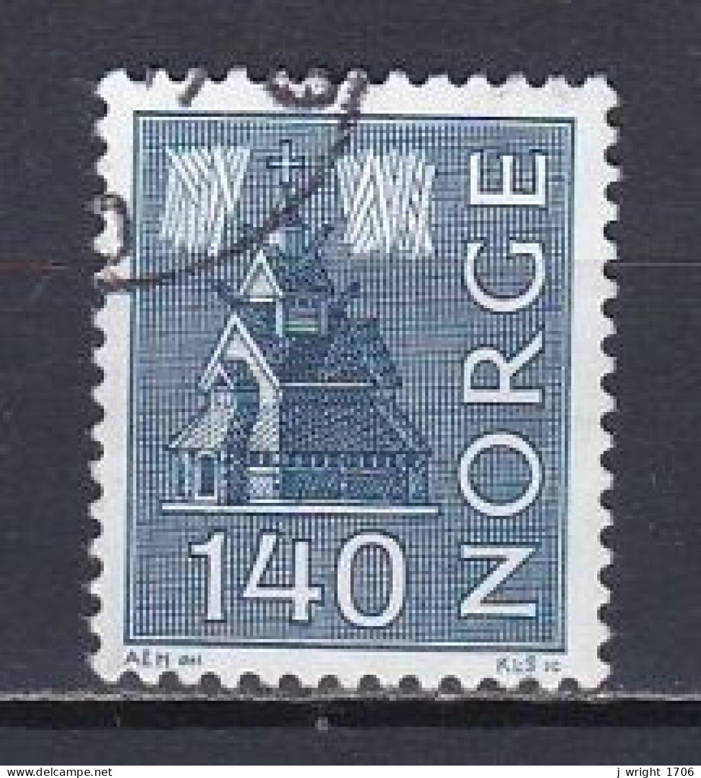 Norway, 1973, Motifs/Stave Church, 140ö, USED - Used Stamps