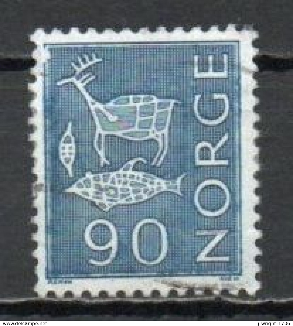 Norway, 1967, Motifs/Cave & Rock Paintings, 90ö/Phosphor, USED - Used Stamps