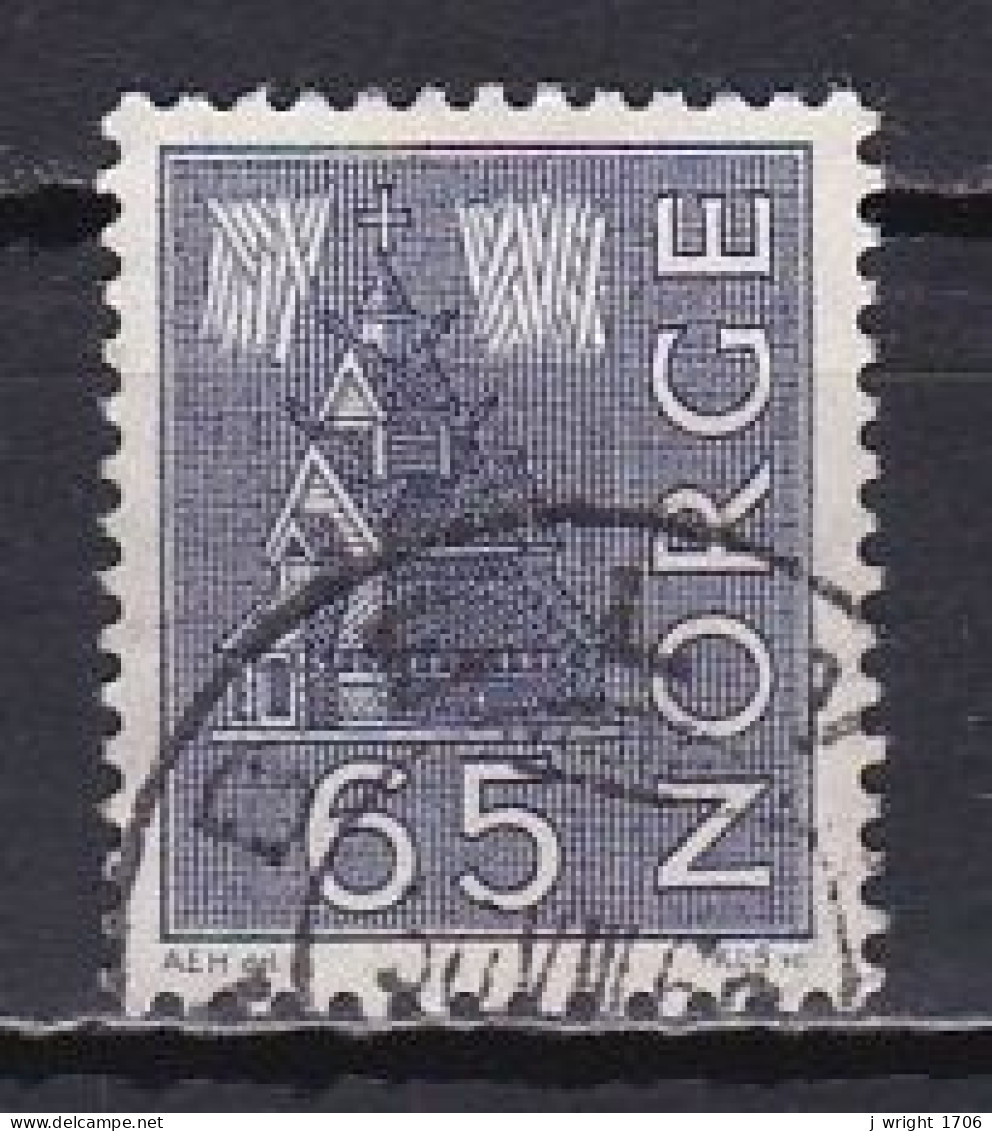Norway, 1963, Motifs/Stave Church, 65ö, USED - Used Stamps