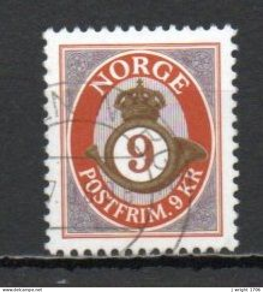 Norway, 2002, Posthorn, 9kr, USED - Used Stamps