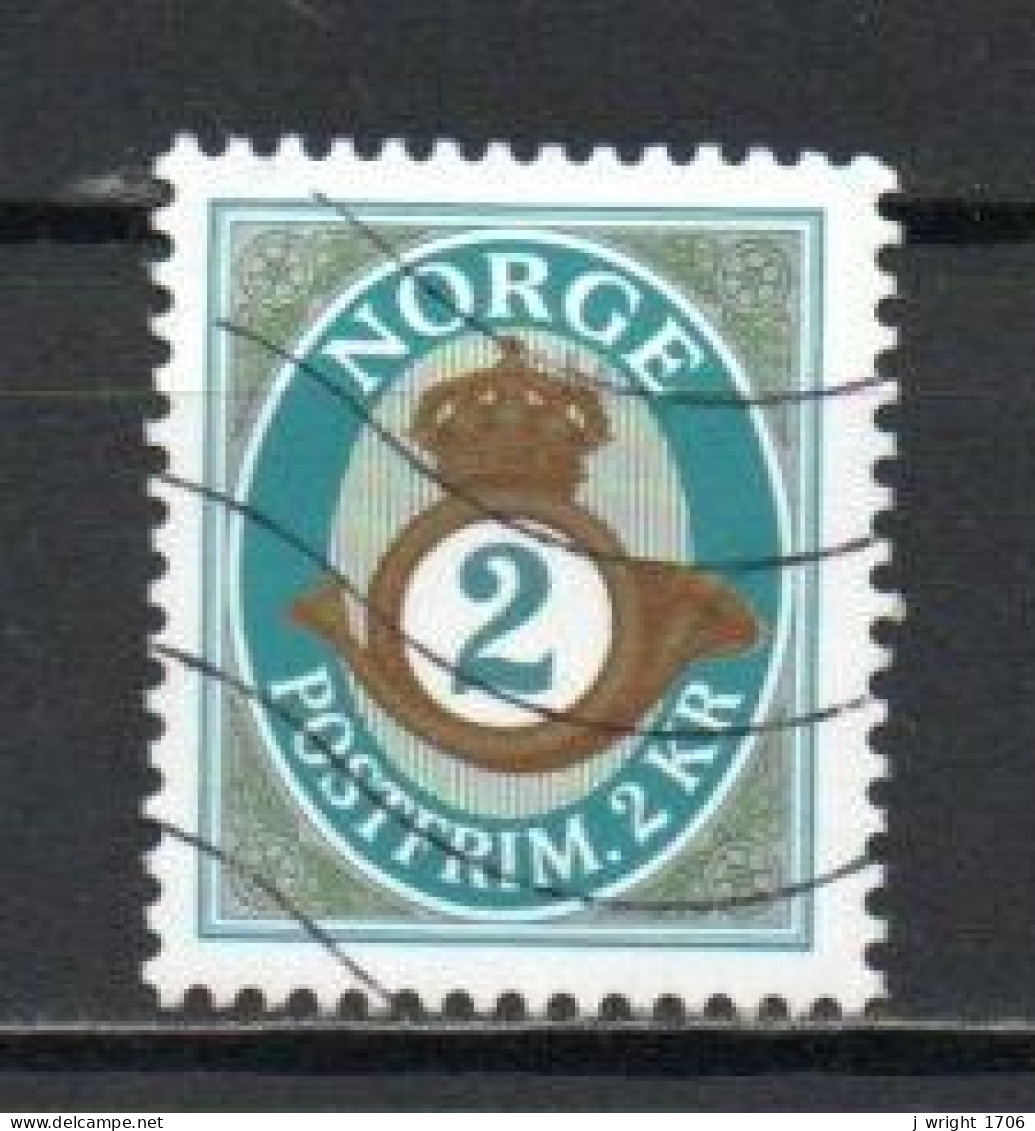 Norway, 2001, Posthorn, 2kr, USED - Gebruikt