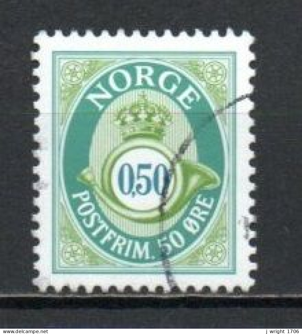 Norway, 2001, Posthorn, 0.50kr/Perf 13¾ X 13¼, USED - Gebraucht