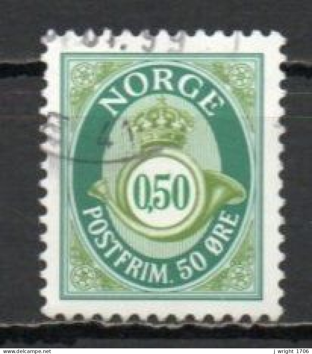 Norway, 1997, Posthorn, 0.50kr/Perf 12¾ X 13½, USED - Used Stamps