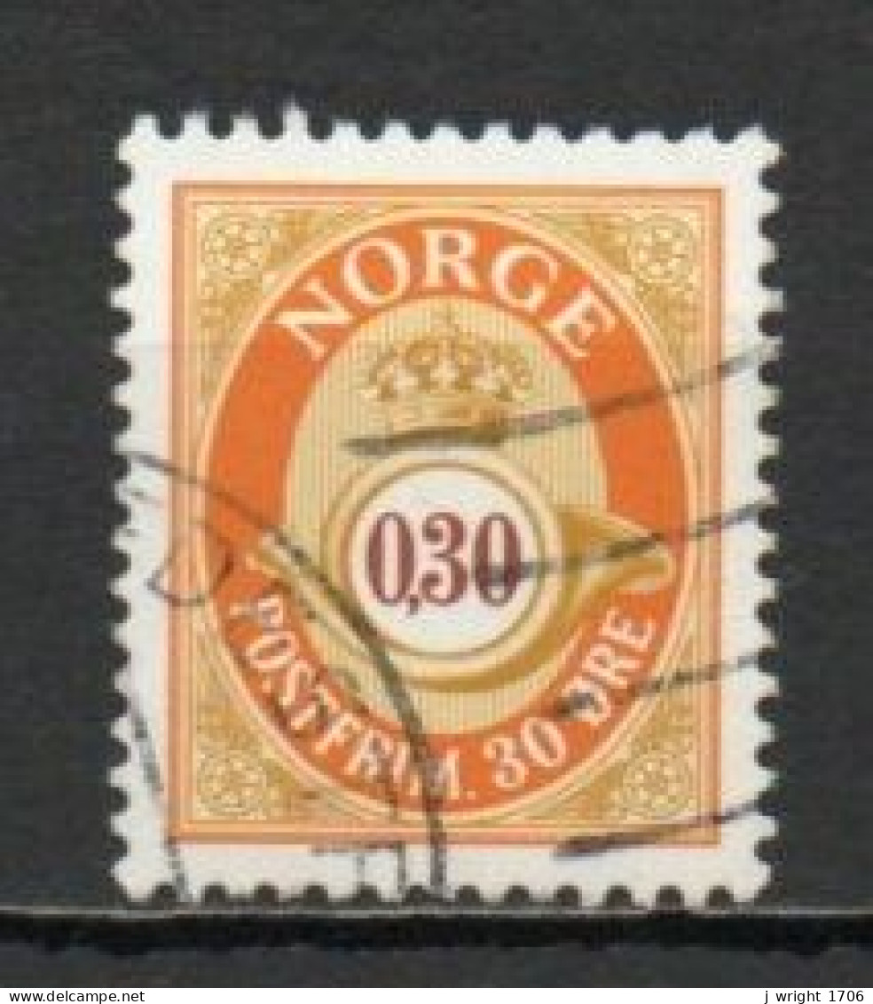 Norway, 1997, Posthorn, 0.30kr, USED - Used Stamps