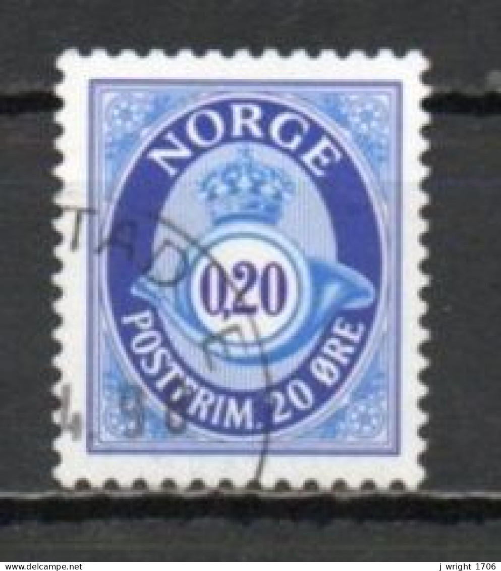 Norway, 1997, Posthorn, 0.20kr/Perf 12¾ X 13½, USED - Oblitérés