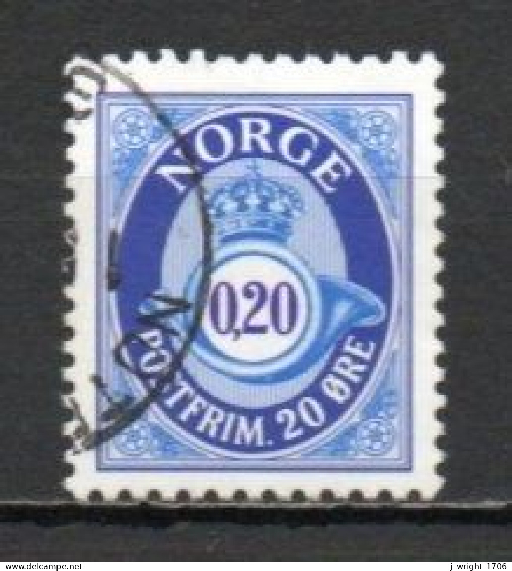 Norway, 1997, Posthorn, 0.20kr/Perf 12¾ X 13½, USED - Used Stamps