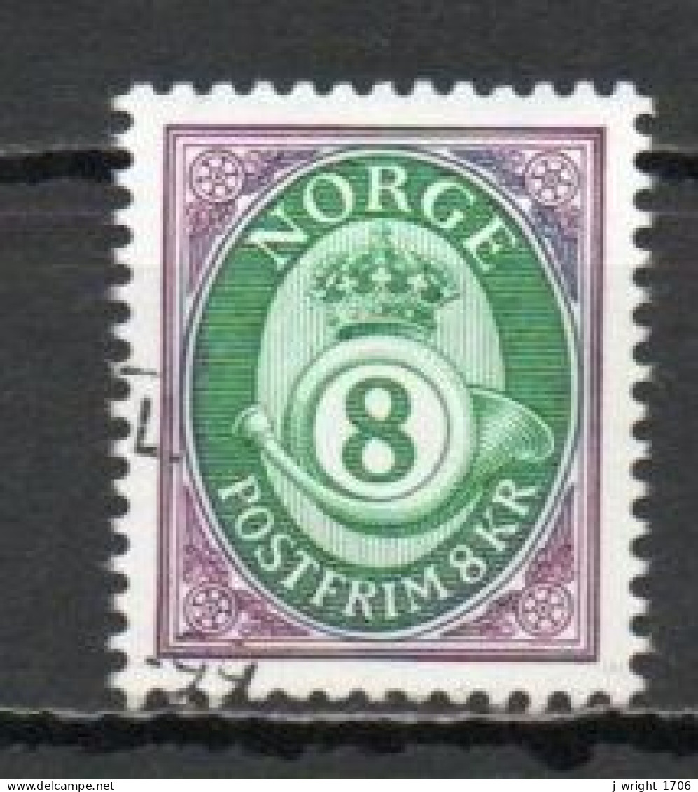 Norway, 1995, Posthorn, 8kr, USED - Used Stamps
