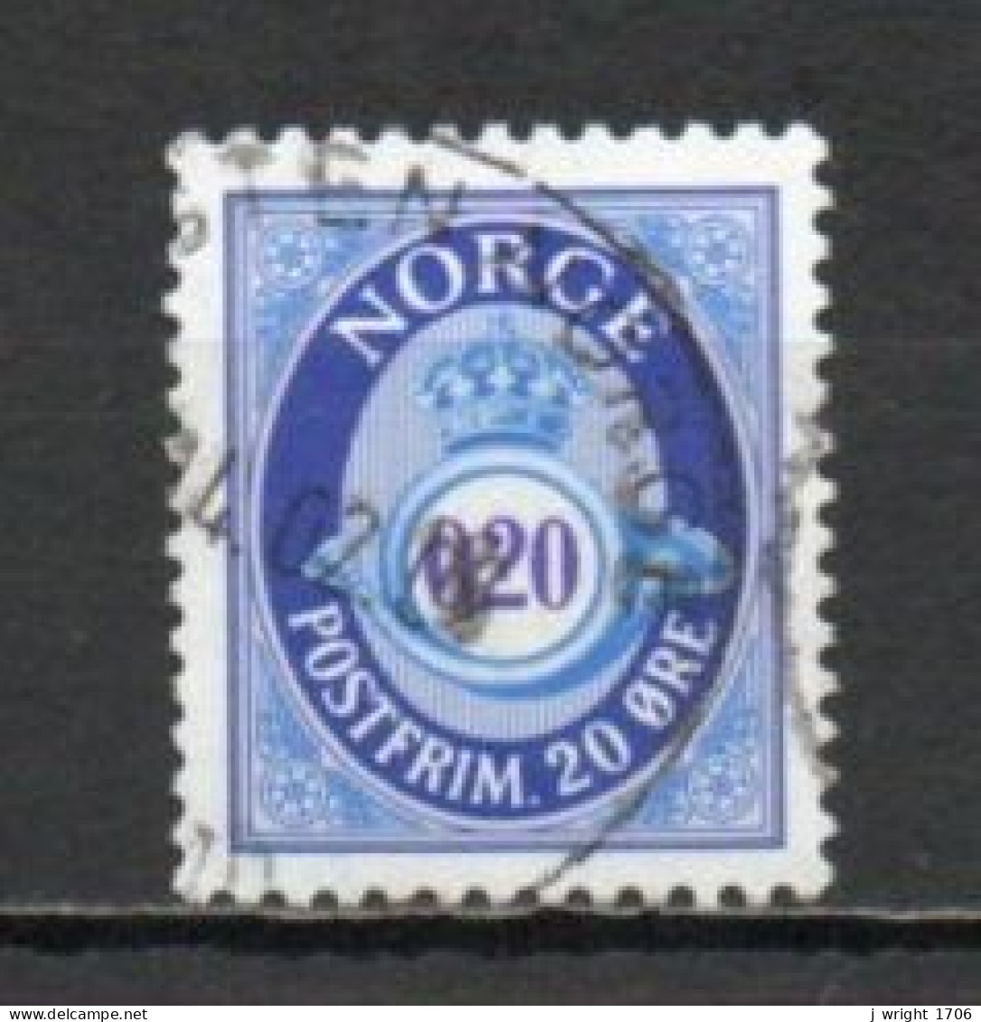 Norway, 1997, Posthorn, 0.20kr/Perf 12¾ X 13½, USED - Oblitérés