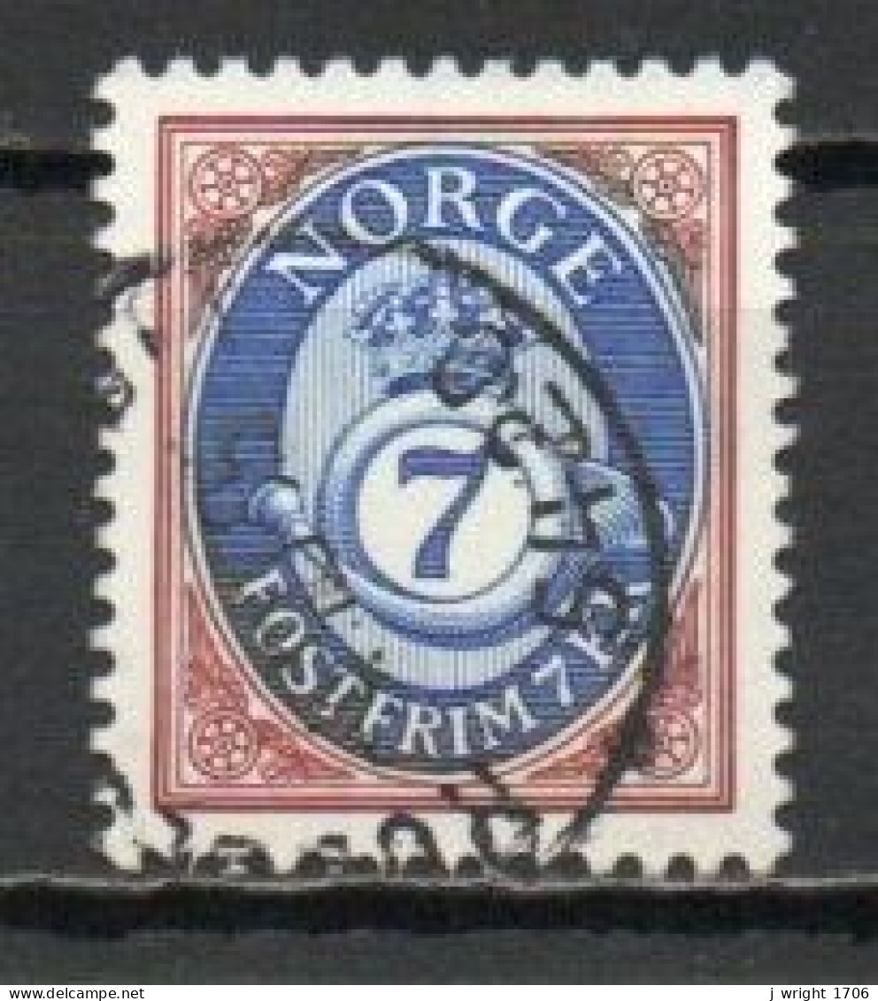 Norway, 1994, Posthorn, 7kr, USED - Oblitérés