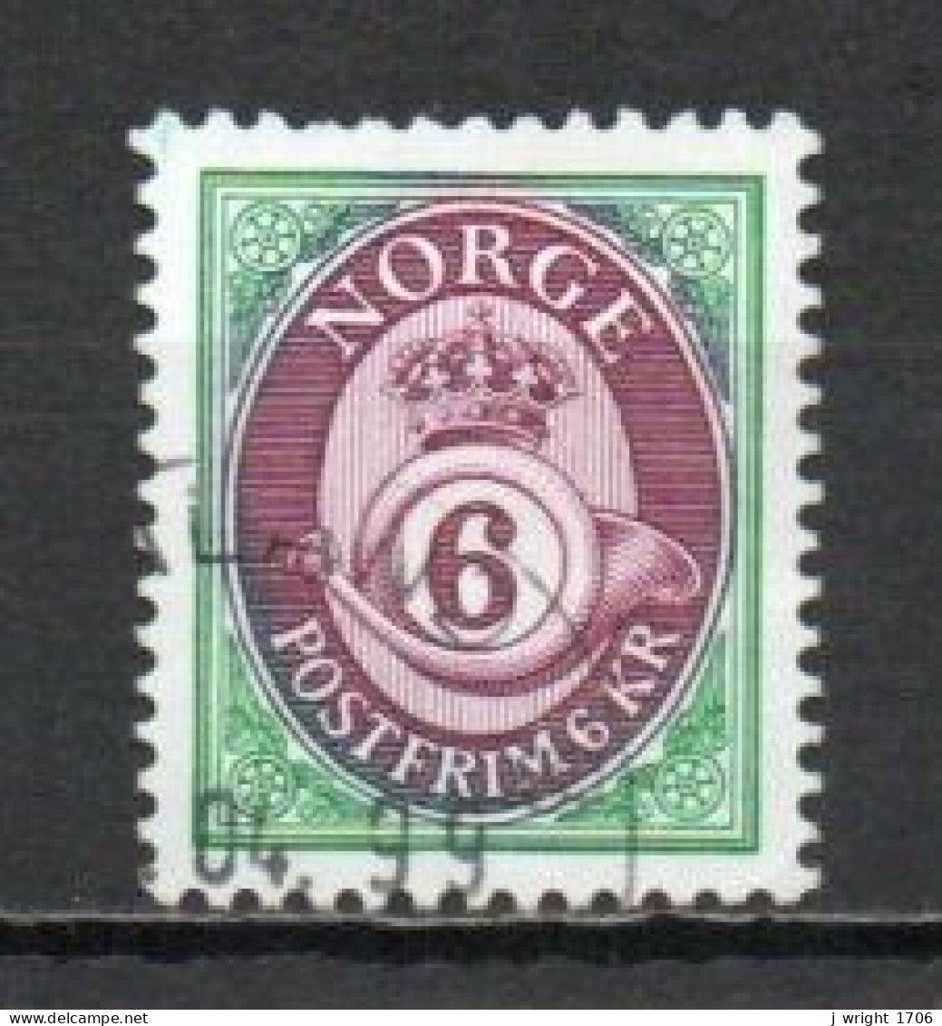Norway, 1994, Posthorn, 6kr, USED - Used Stamps