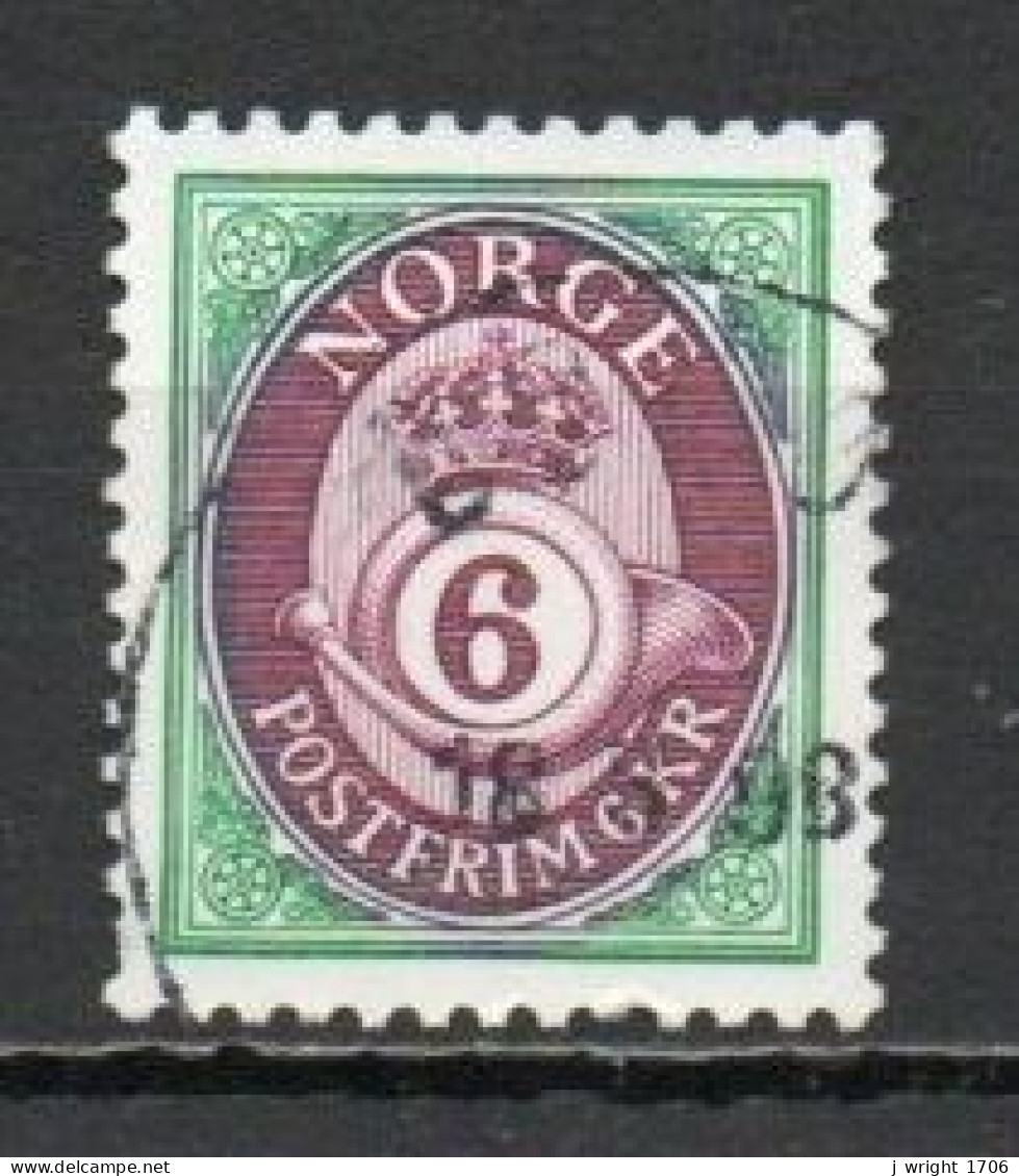 Norway, 1994, Posthorn, 6kr, USED - Used Stamps