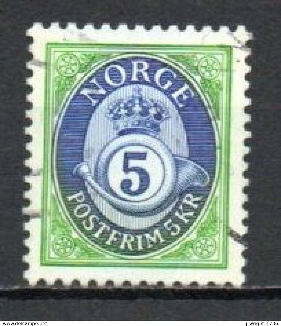 Norway, 1992, Posthorn, 5kr, USED - Used Stamps