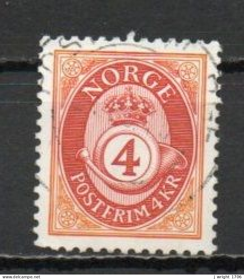 Norway, 1997, Posthorn, 4kr, USED - Gebraucht