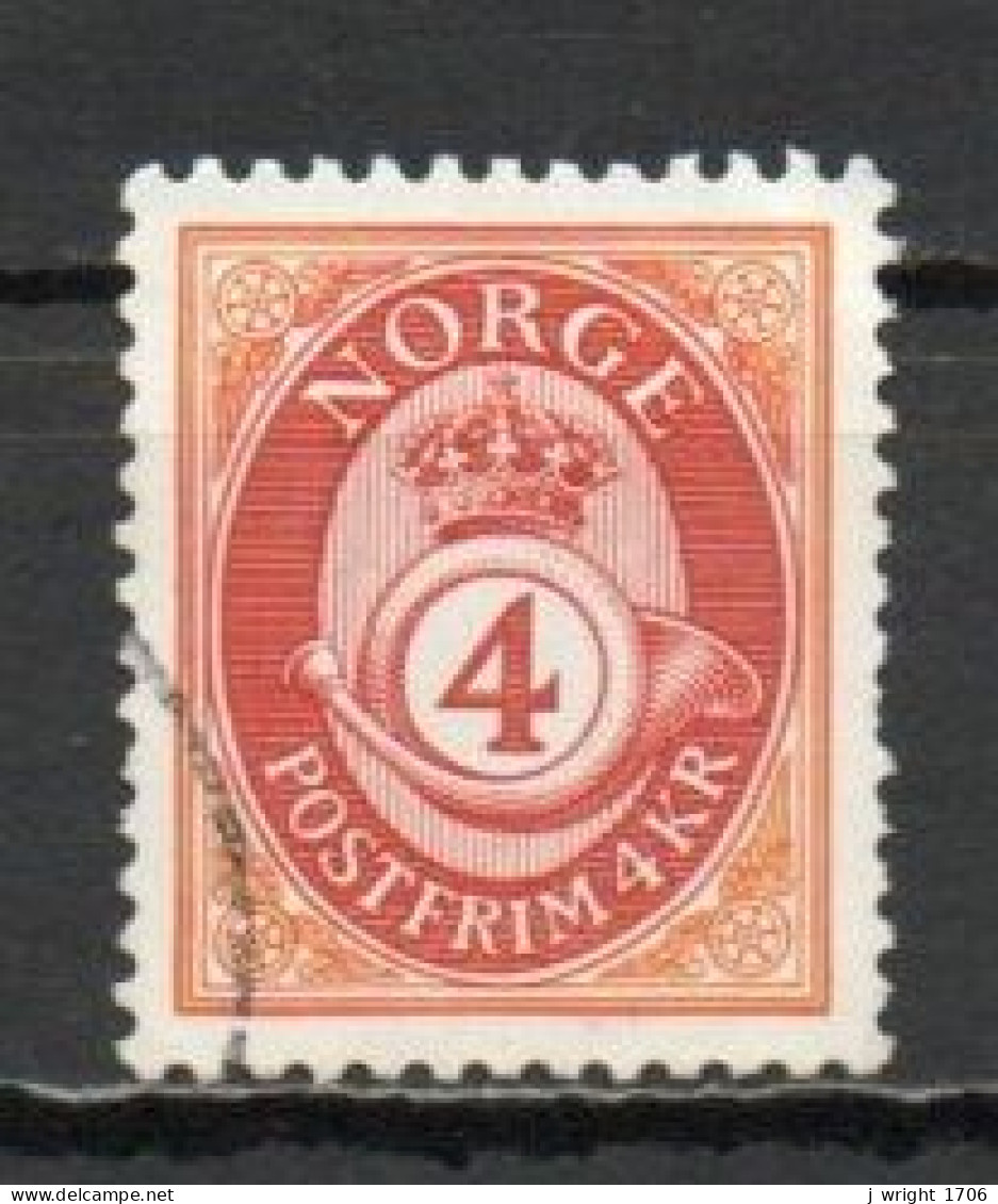 Norway, 1997, Posthorn, 4kr, USED - Used Stamps