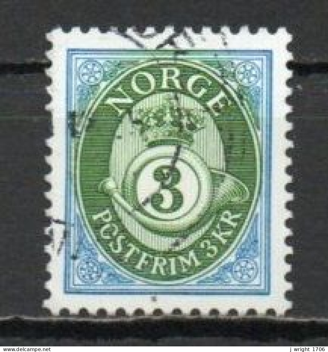 Norway, 1994, Posthorn, 3kr, USED - Used Stamps