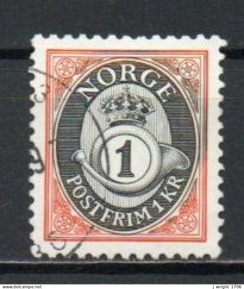 Norway, 1996, Posthorn, 1kr, USED - Gebraucht