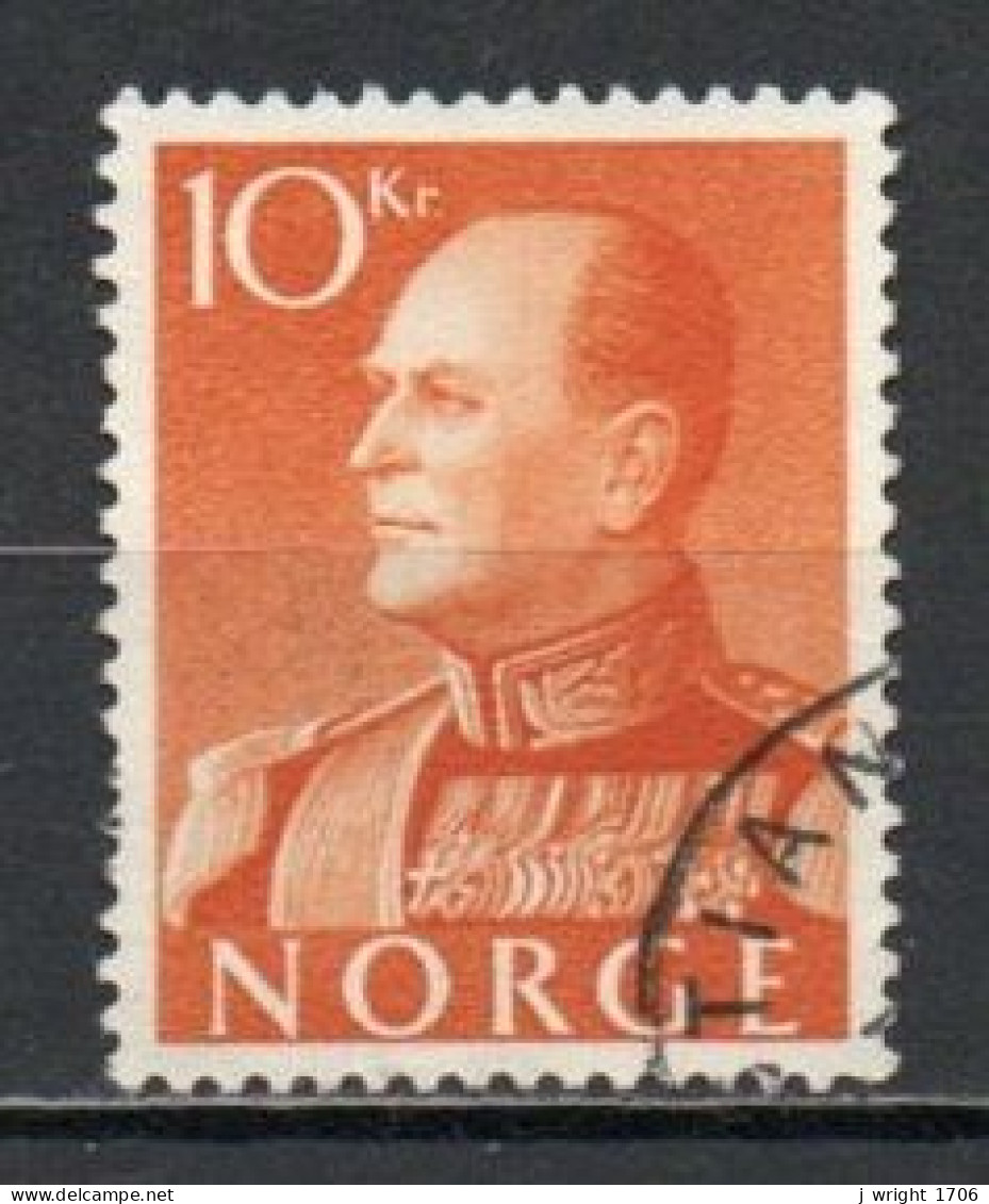 Norway, 1959, King Olav V, 10Kr, USED - Gebraucht