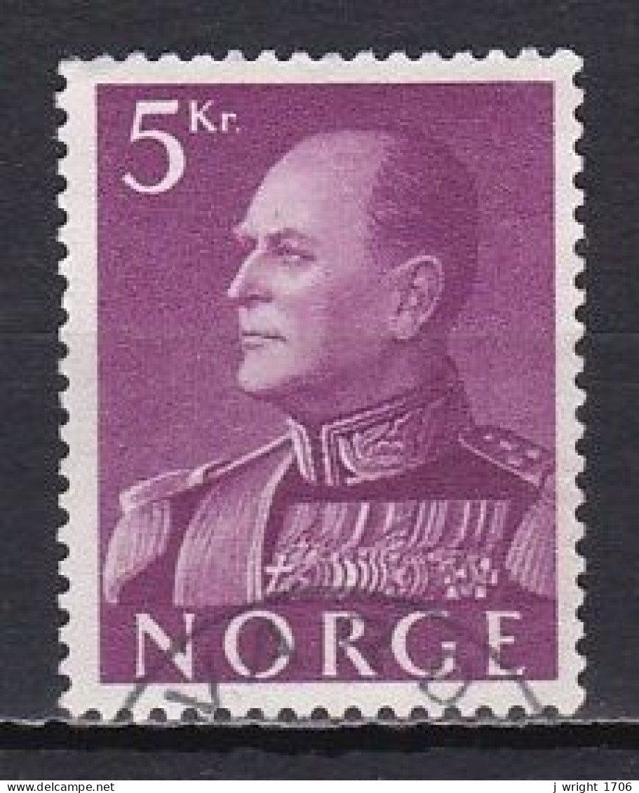 Norway, 1959, King Olav V, 5Kr, USED - Gebraucht